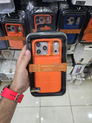 Kajsa Leather Puffer Case with Magsafe 17 Pro Max