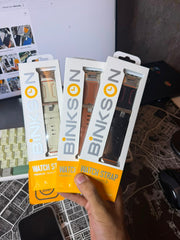 Binkson Premium Leather Iwatch Straps (44/45/46/49'mm)
