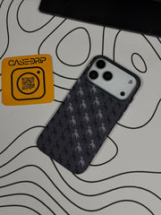 Luxo Life Carbon MagSafe Case Horse Design 17 Pro Max