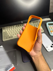 X level Guardian Soft Silicone Case Cosmic Orange 17 Pro Max