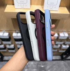 Kzdoo Silikick Premium Silicone Magsafe Case with Stand 17/18 Series
