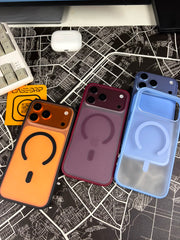 Berlia Color Matt Magsafe Cases (Non Yellowing) 17/18 Series