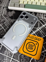 Side cut metal case