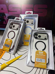X Level Anti Shock Air Bag Color Clear Magsafe Case 17/18 Pro Max