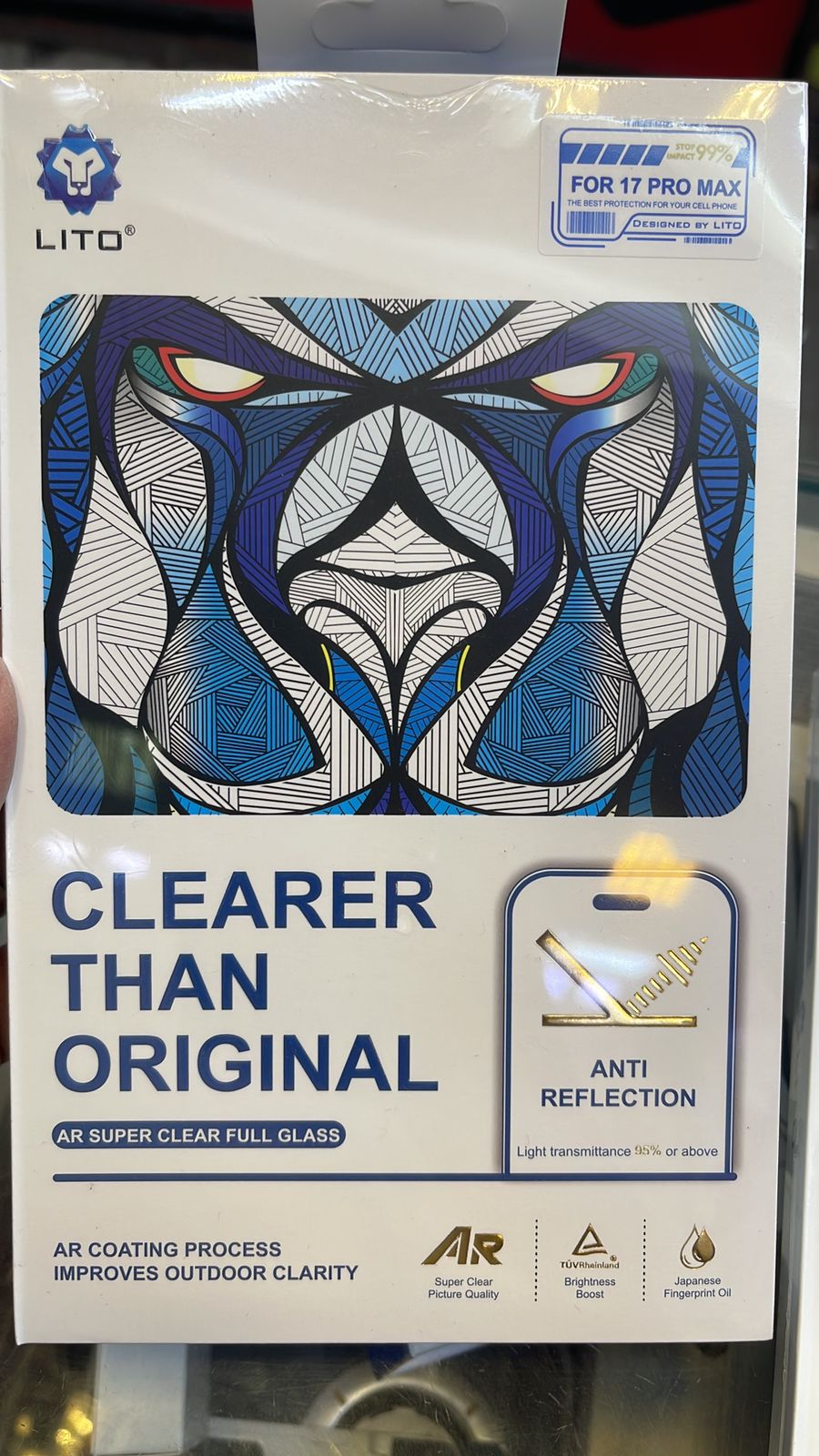 Lito AR (Anti Reflective) Clear HD Glass
