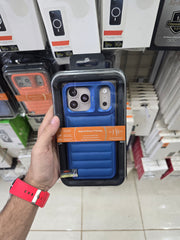Kajsa Leather Puffer Case with Magsafe 17 Pro Max