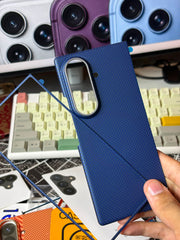 X level Blue Mars Collection Carbon MagSafe Case (Front & Back) Samsung Galaxy Fold 8 Ultra