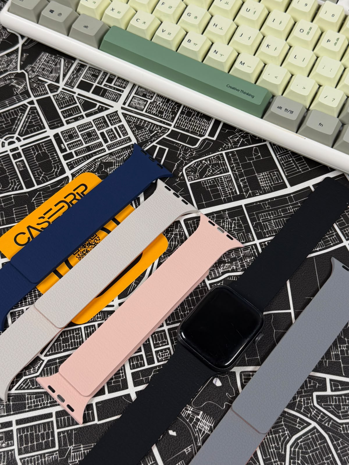 Silicone Texture Magnetic Comfortable Loop Strap