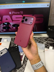 Spigen 1:1 Mag Armor Soft Magsafe Cases 17/18 Pro Max Pattern Design