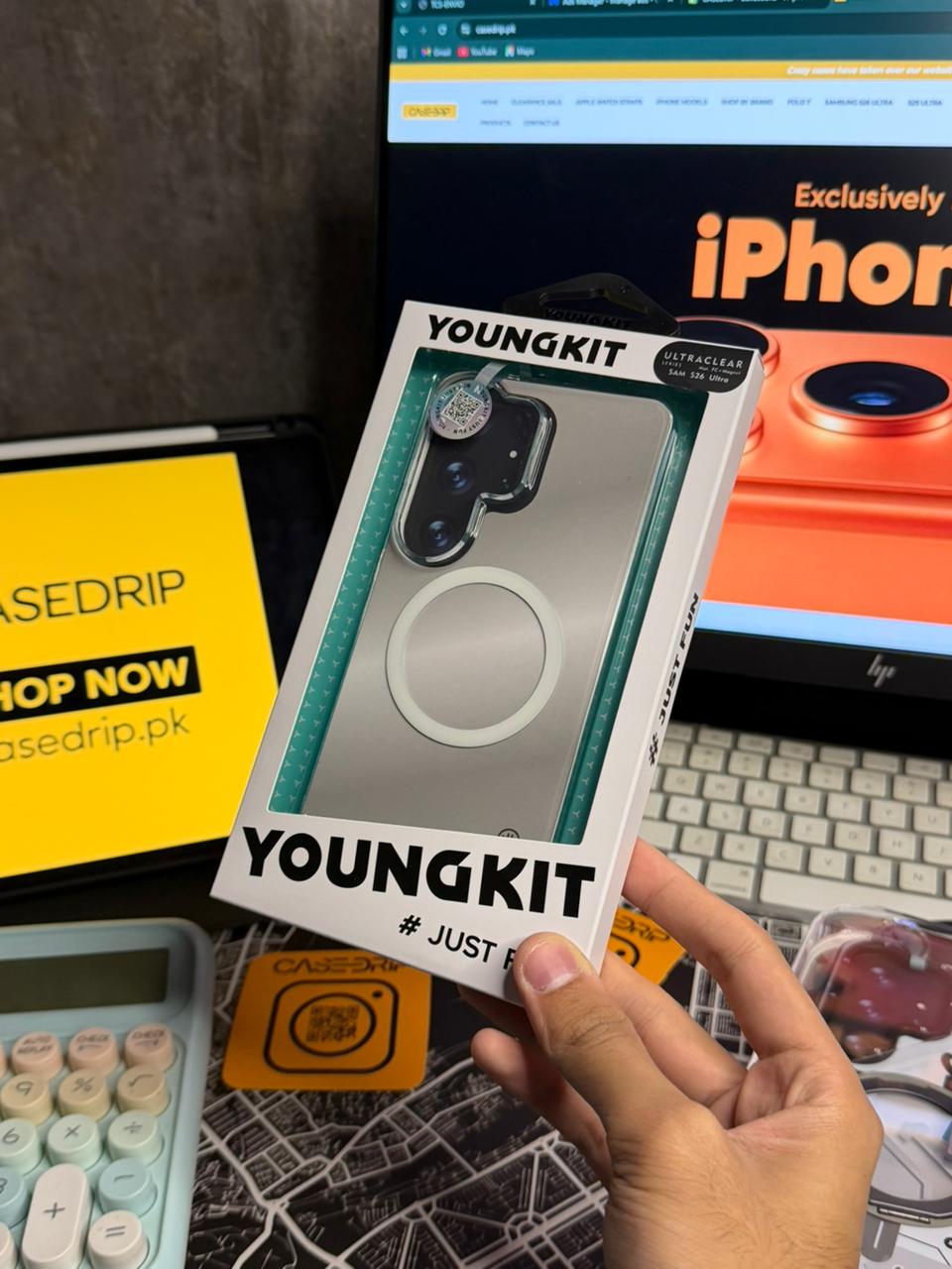 Youngkit Crystal Clear Magsafe Case Non Yellowing Samsung Galaxy S26 Ultra