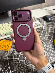 X level Leather Stand Better Enjoyment 18 Series Burgundy Color