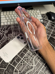 X level Space Collection Crystal Clear Magsafe Case 17 Pro Max