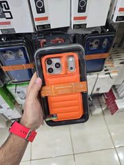 Kajsa Leather Puffer Case with Magsafe 17 Pro Max