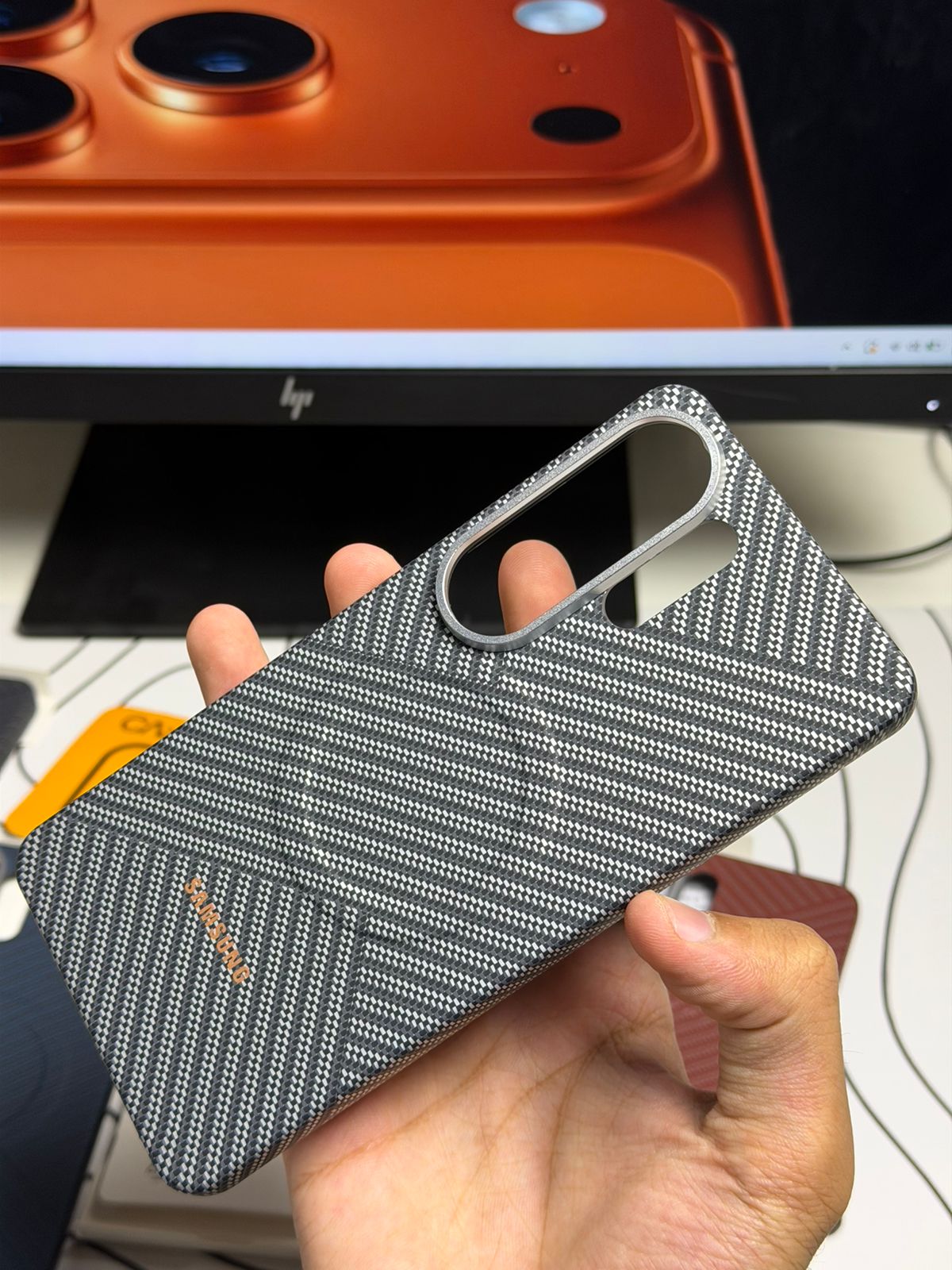 Samsung 1:1 Official Carbon MagSafe Case Samsung Galaxy S26 Ultra