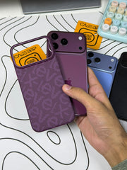 X level Cheers Carbon MagSafe Case Burgundy 17/18 Pro Max