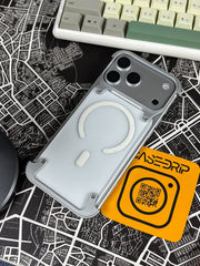 Side cut metal case