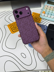 X level Cheers Carbon MagSafe Case Burgundy 17/18 Pro Max