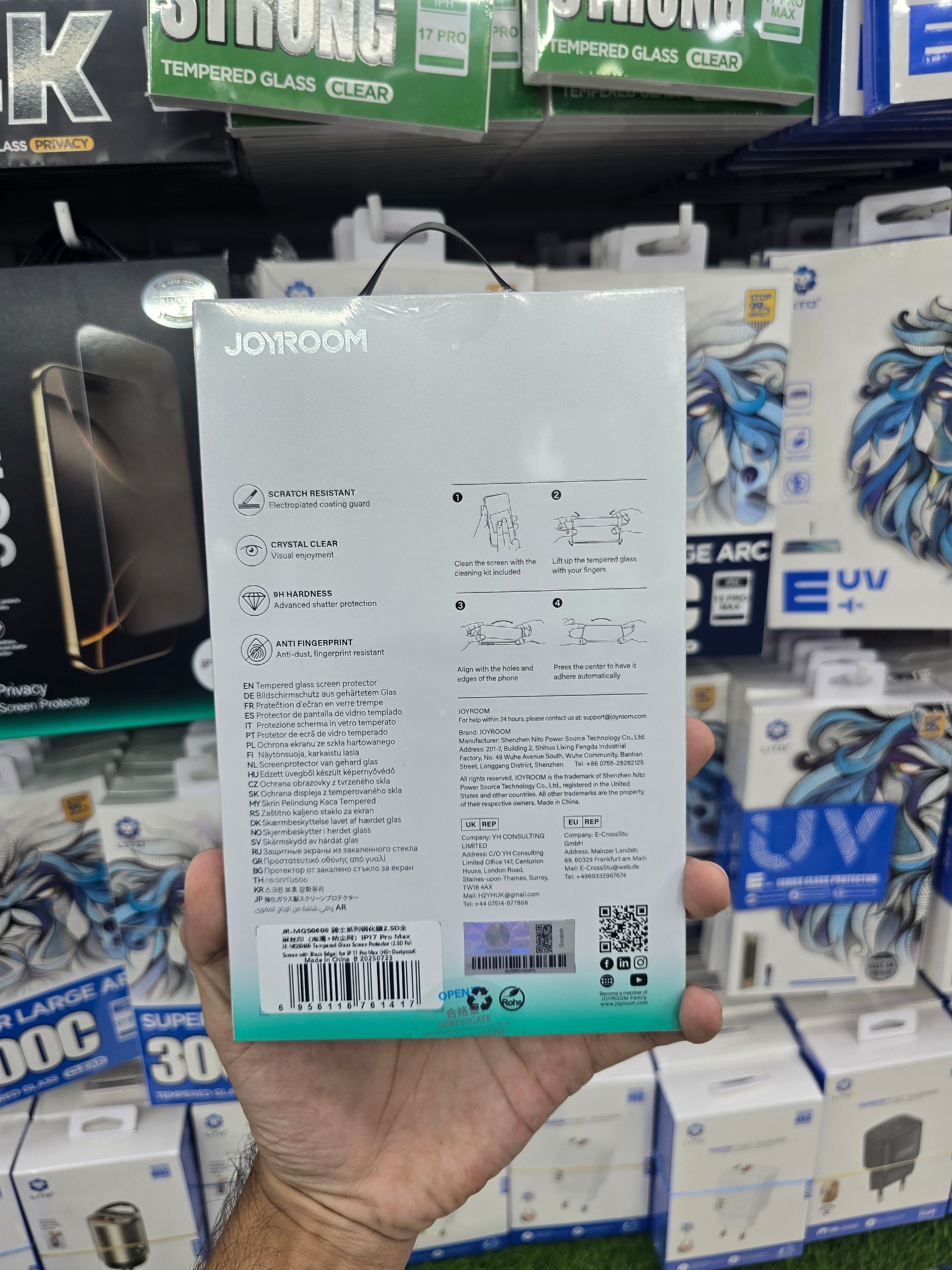 Joyroom Glass Protector 17 Pro Max