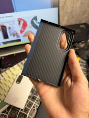 X level Nano Fiber Carbon Case Samsung Galaxy Z Fold 8 and Z Fold Ultra